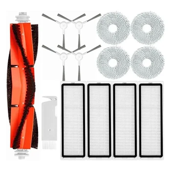 Набор аксессуаров для пылесоса, как показано Пластиковые запасные части, совместимые с Xiaomi Robot Vacuum S10 +/S10 Plus