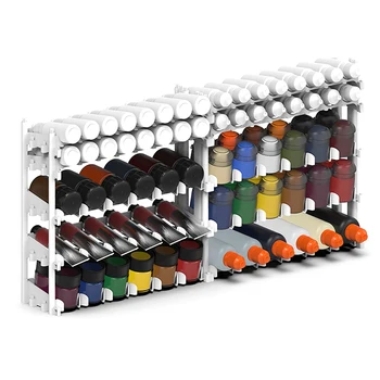 Модельная стойка для нанесения краски Ящик для хранения Комбинируемая комбинация без стойки для 35 мм краски