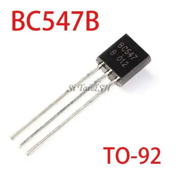 100ШТ BC547B TO-92 BC547 TO92 547B новый триодный транзистор