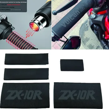 Универсальный термоусадочный чехол для мотоцикла, нескользящая резиновая перчатка для KAWASAKI ZX-10R ZX10R