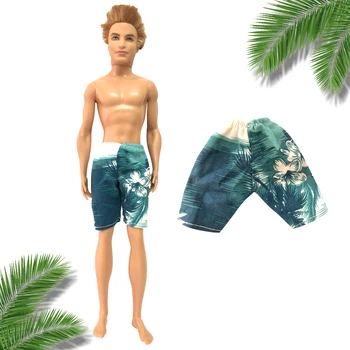 Официальная Мужская кукольная одежда, 1 шт., Летние шорты для плавания, Пляжный купальник, штаны для бойфренда Барби, аксессуары для куклы Кен