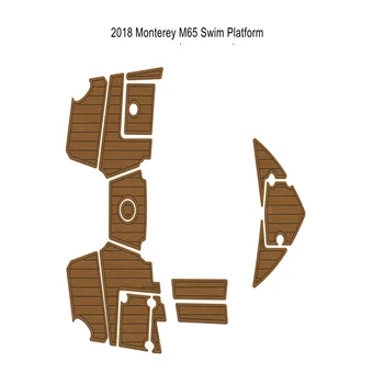 2018 Monterey M65 Платформа для плавания, подножка для лодки, пенопласт EVA, коврик для пола из искусственного тика