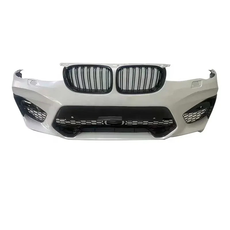 Горячие продажи Автомобильных Бамперов Из Полиуретана Для BMW X3 X4 F25 F26 2014-2017 Обновление X3M X4M Обвеса Переднего Бампера Автомобиля - 0