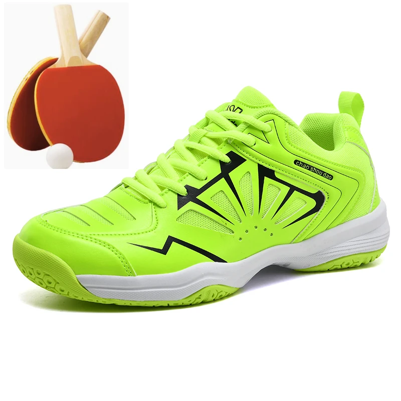 Женская и мужская профессиональная обувь для настольного тенниса, удобная обувь для тренировок по настольному теннису, мужские кроссовки для бадминтона на открытом воздухе - 0