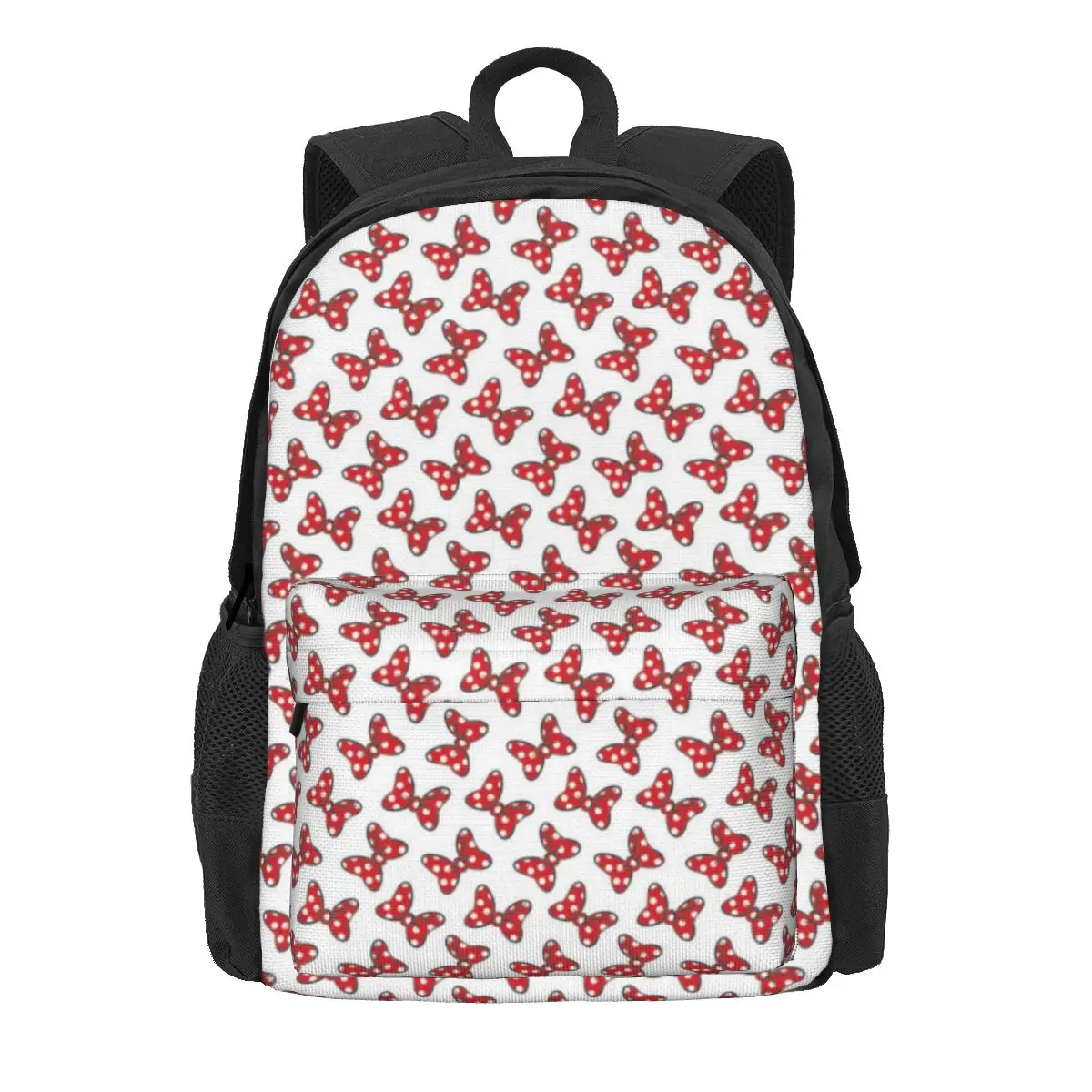 Женский рюкзак Disney с Минни Маус и Микки, школьная сумка Mochila, мультяшный компьютерный рюкзак для мальчиков и девочек, сумка через плечо - 0