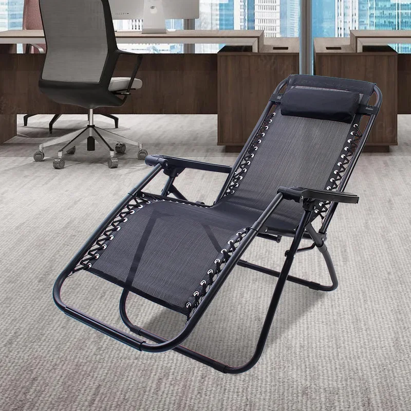 Пляжный стул для кемпинга, Офисный Стул для обеденного перерыва, Шезлонг с нулевой гравитацией, Садовое Кресло для балкона, Оптовая Доставка - 0