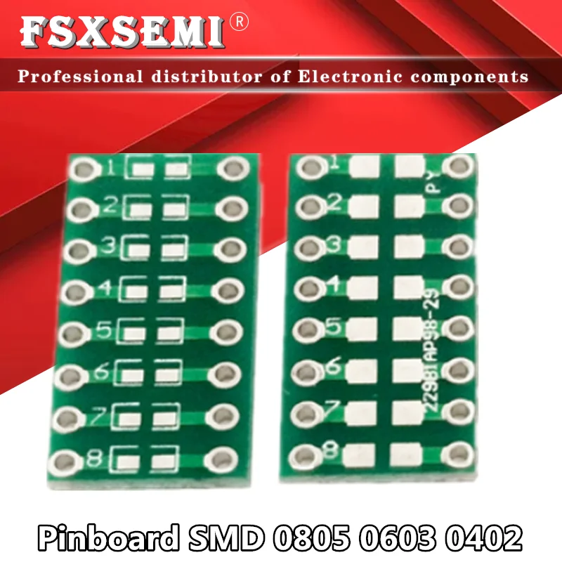 100шт Pinboard SMD 0805 0603 0402 Для DIP PCB Transfer Board DIP Pin Board Pitch Adapter Наборы Ключей - 0