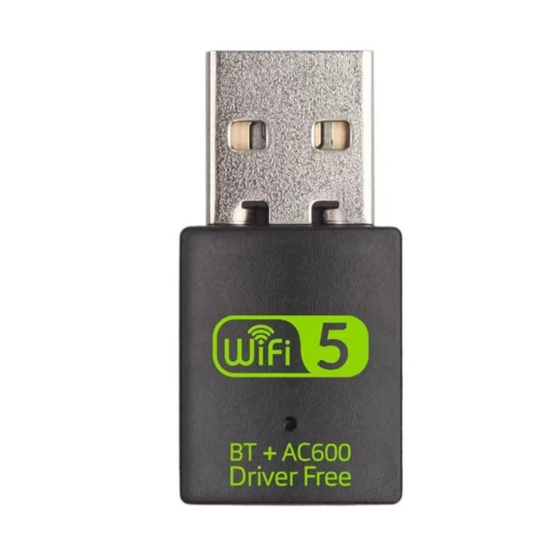 Двухдиапазонная беспроводная карта USB 600 М для настольного компьютера WiFi-приемник 2.4 G 5G WI-Fi - 0