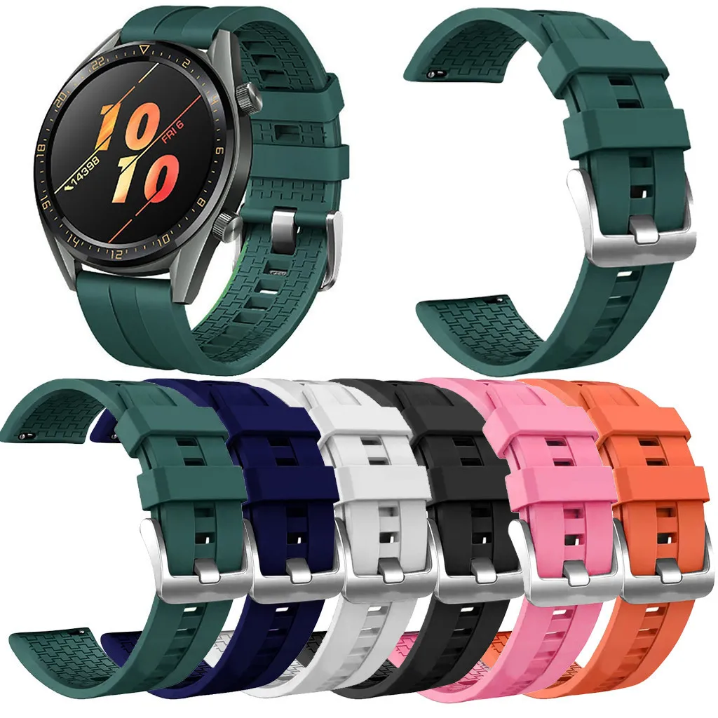 Сменный Спортивный Силиконовый Ремешок Для Часов, Подходящий Для Huawei Watch Gt2 46 мм, Замена Поддержки Высококачественных Аксессуаров - 0