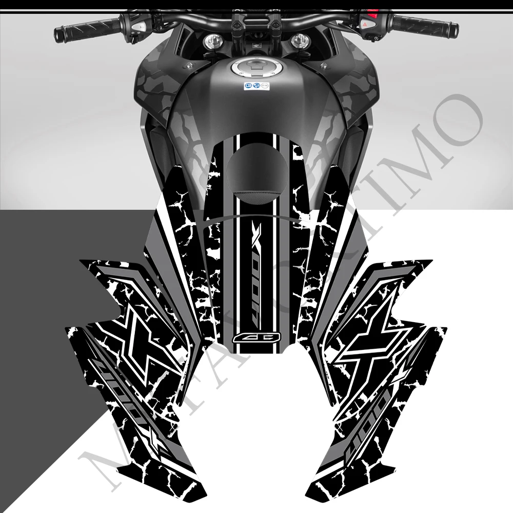 Защитная Накладка Бака Для Honda CB400X CB 400X Наклейка Мотоцикла Наклейка Эмблема Багажник Багажный Обтекатель Крыло Комплект Мазута - 0