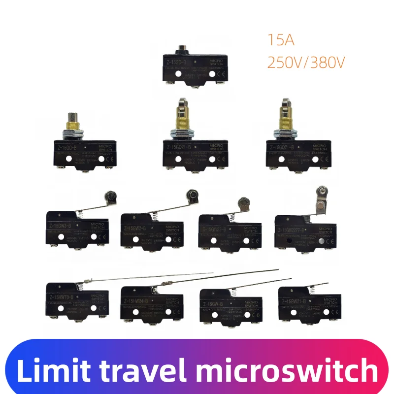 Микропереключатель с ограничением хода Z-15GW22-B GW2-B GD-B GQ-B GQ22-B микропереключатель с самовосстановлением Может использоваться для LXW5-11G - 0