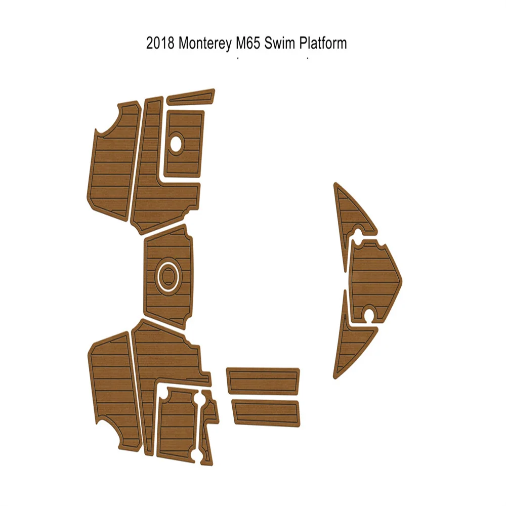2018 Monterey M65 Платформа для плавания, подножка для лодки, пенопласт EVA, коврик для пола из искусственного тика - 0