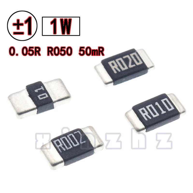 10ШТ SMD 1206 Чип-Резистор 1% Высокоточный Чип 1 Вт Фиксированное Сопротивление 0,05R R050 50mR 50 Ом 0,05 Ом - 1