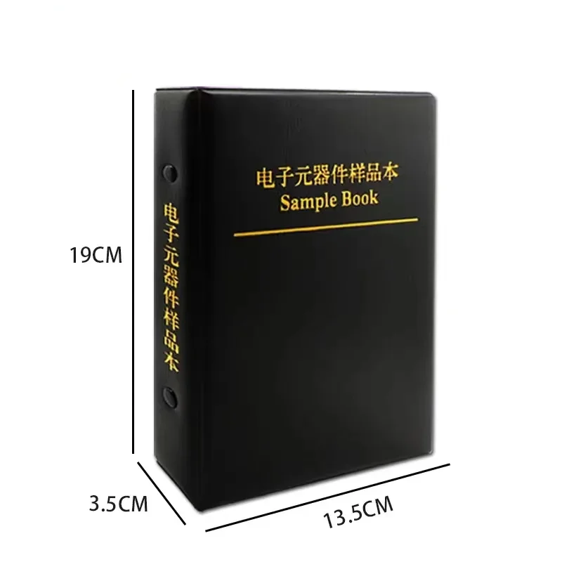Книга резисторов 2 в 1 Книга конденсаторов Smd Книга 0201 0402 0603 0805 1206 0R ~ 10 М 1% емкость резистора 1pf-22uf - 1
