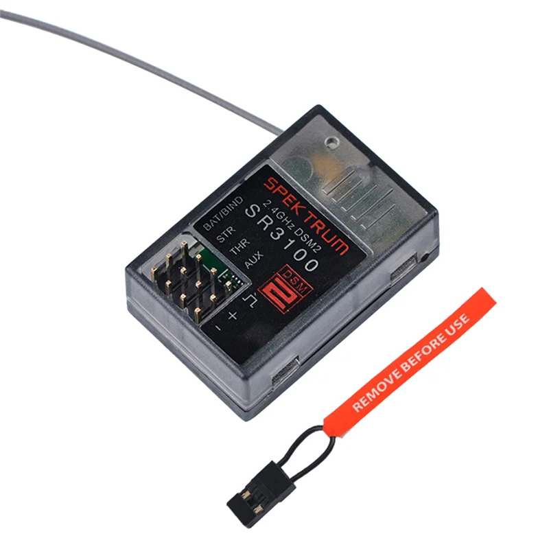 2,4 ГГц Spektrum SR3100 DSM2 3-Канальный Поверхностный Приемник DSM2 для Радиоуправляемого АВТОМОБИЛЯ RC BOAT - 1