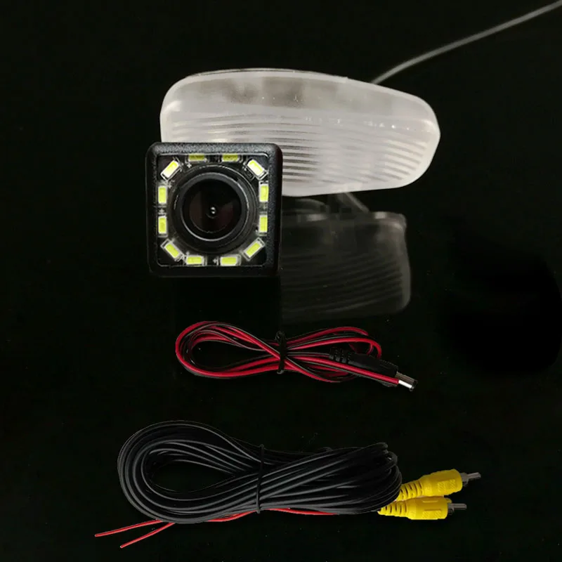 HD Беспроводная Автомобильная CCD Камера заднего вида Fisheye 4 8 12 светодиодный динамический кронштейн ночного видения водонепроницаемый Для Honda XRV X-RV 2014 2015 2016 - 1