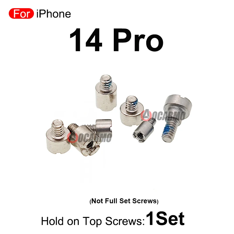 Винты С Фиксатором Сверху Для iPhone 11 12 13 14 Pro Max XR 11Pro 12Pro 13Pro 14Pro 14 Plus Запасные Части - 1