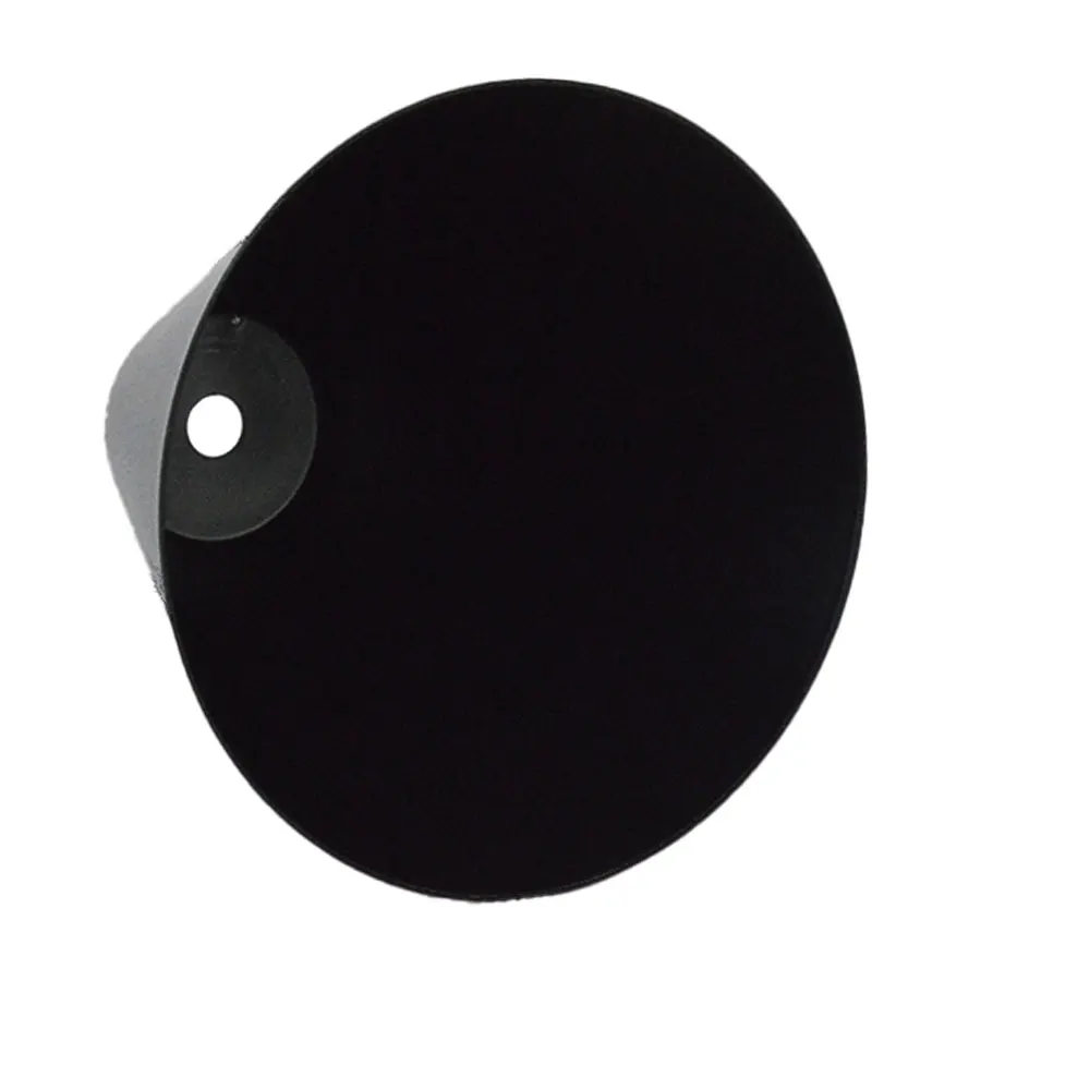 Абажур из черного металла 120 мм для настольной и настенной лампы, Аксессуары для освещения в скандинавском стиле, Современные Прикроватные светодиодные светильники - 1