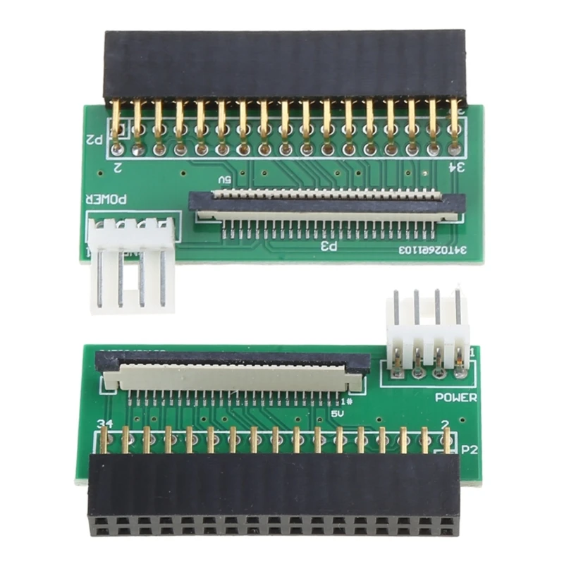 Переходник с 34-контактной дискеты на 26-контактный адаптер FFC FPC, печатная плата, разъем FFC FPC - 1