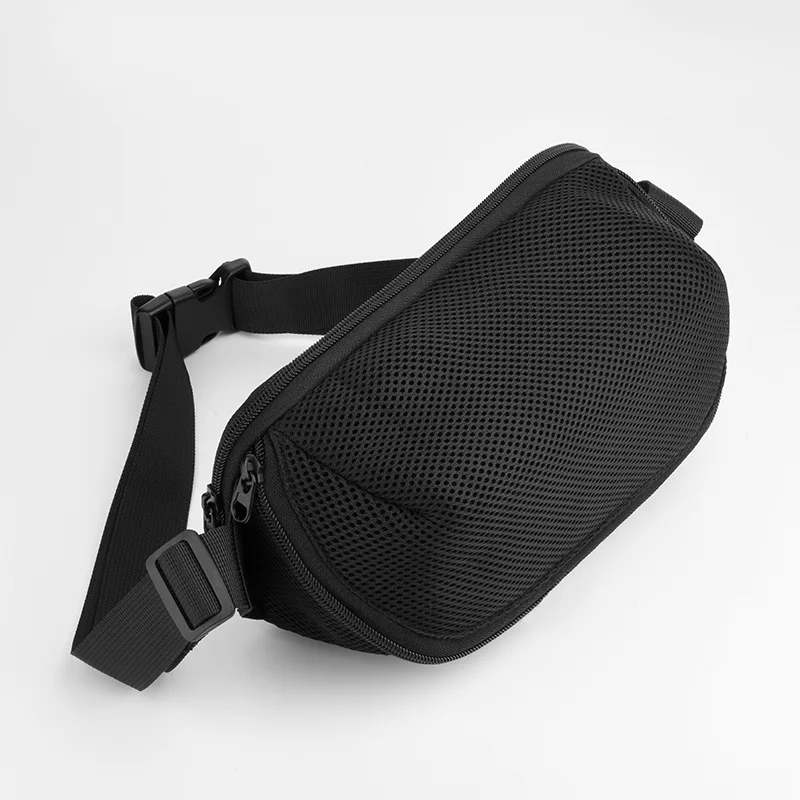 Общие беспроводные динамики Bluetooth на одно плечо, сетчатая поверхность на груди, комплектация регулируемые плечевые ремни, чехол для звука - 1