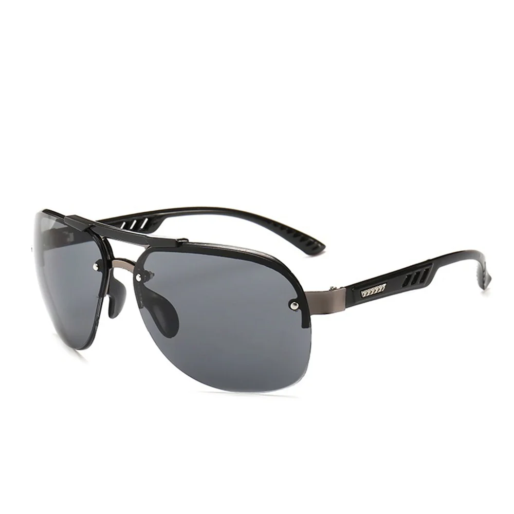 Модные мужские солнцезащитные очки, портативные персонализированные очки для вождения на открытом воздухе. - 1