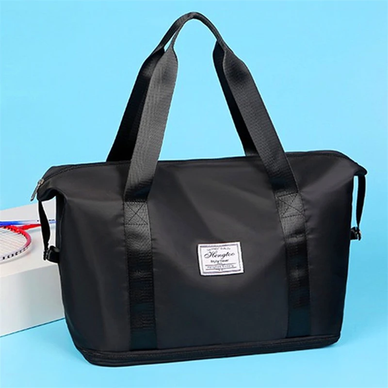 Дорожная сумка, женская сумка через плечо, качественная повседневная сумка, расширительные сумки на двойной молнии, большие женские сумки, багажные сумки 2023 - 1