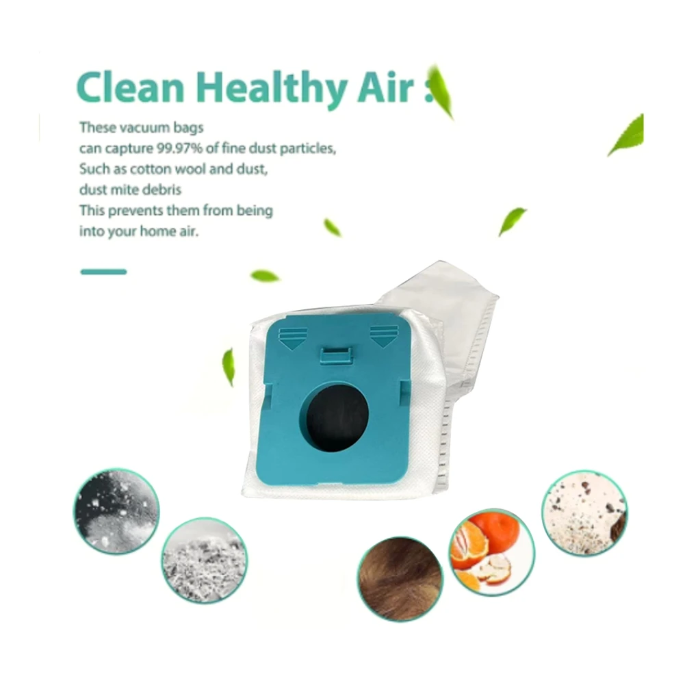 12 шт. мешок для пыли для Samsung на заказ VS20A95923W Воздушно-струйный аккумуляторный стержневой пылесос для сбора пыли с фильтром - 1