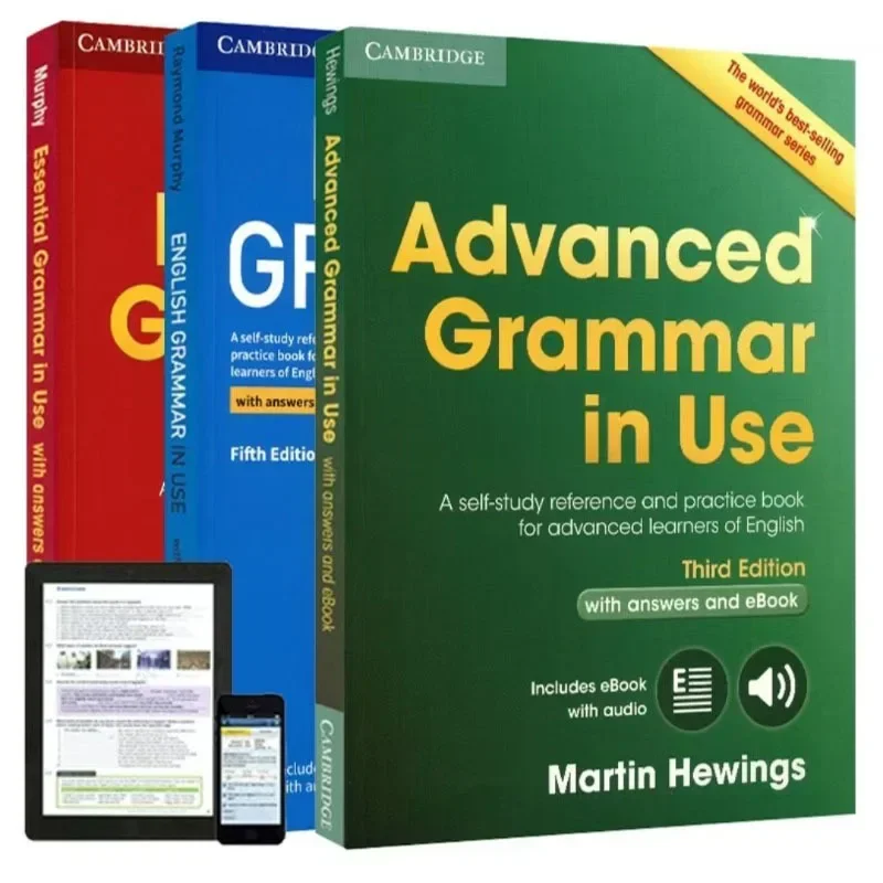 Подготовка к экзамену по английскому Профессиональная книга Бесплатное аудио Cambridge Basic English Grammar Расширенный Базовый английский - 1