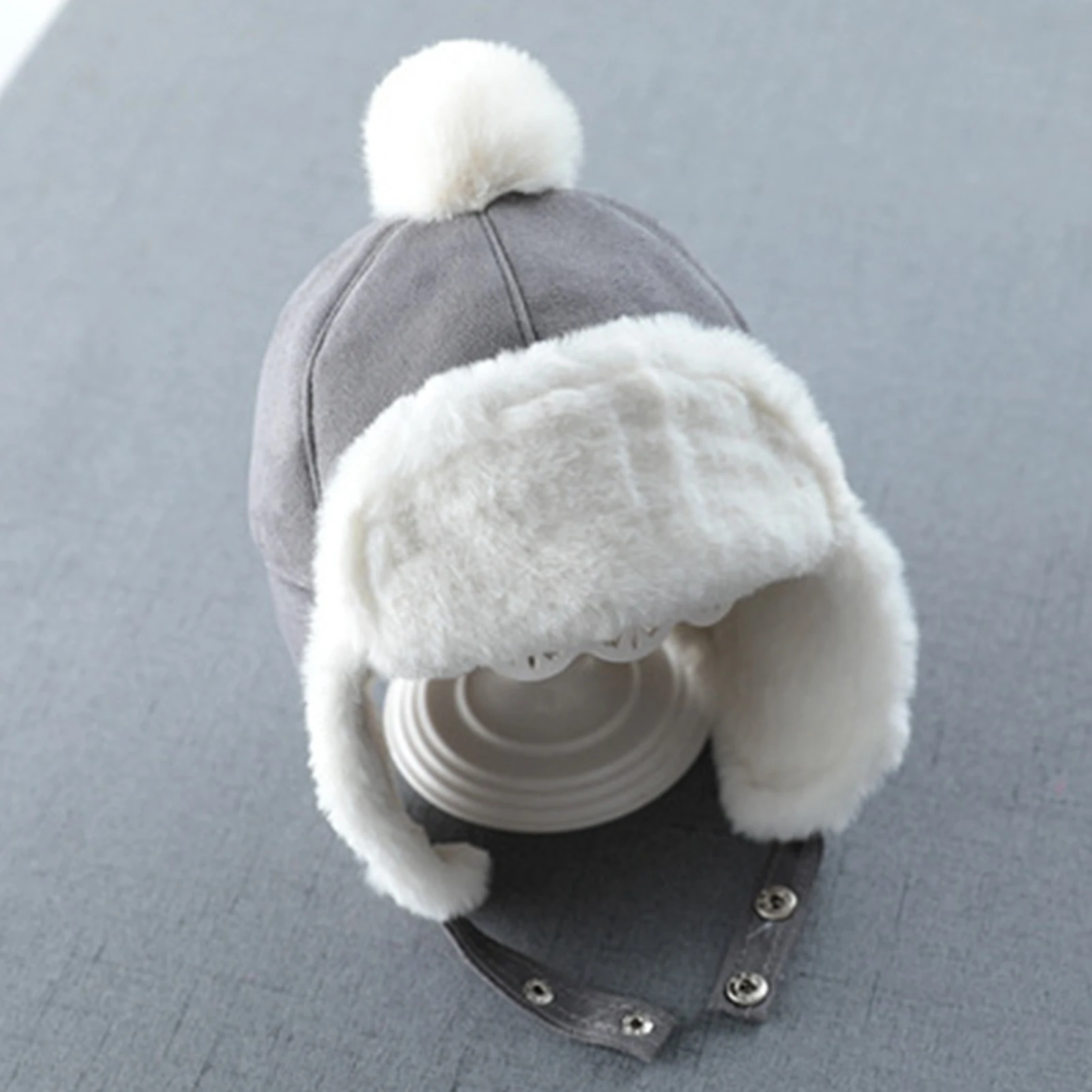 2020 Уличная зима Осень Теплая кепка для защиты ушей для маленьких мальчиков и девочек, шапочка-бини, теплая шапка, женские шапки на осень-зиму - 1
