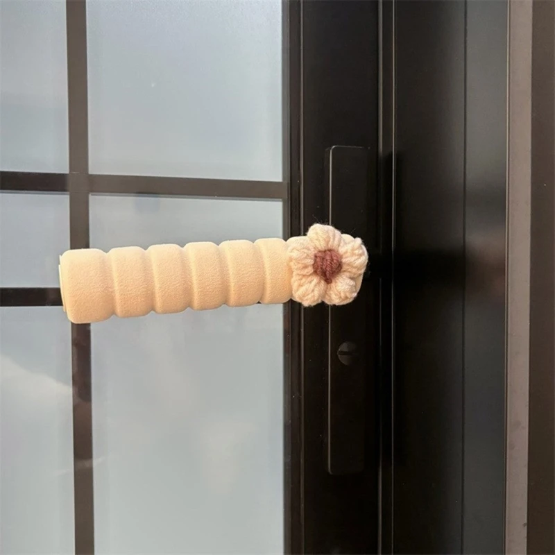 Крышка дверной ручки для защиты от ударов ребенка, ручка для снятия домашней двери, перчатки H37A - 1