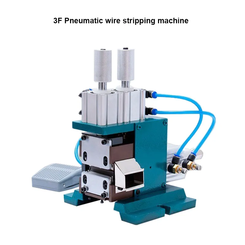 Пневматическая машина для зачистки электрических проводов, машины для горячего отслаивания проводов с малой жилой - 1