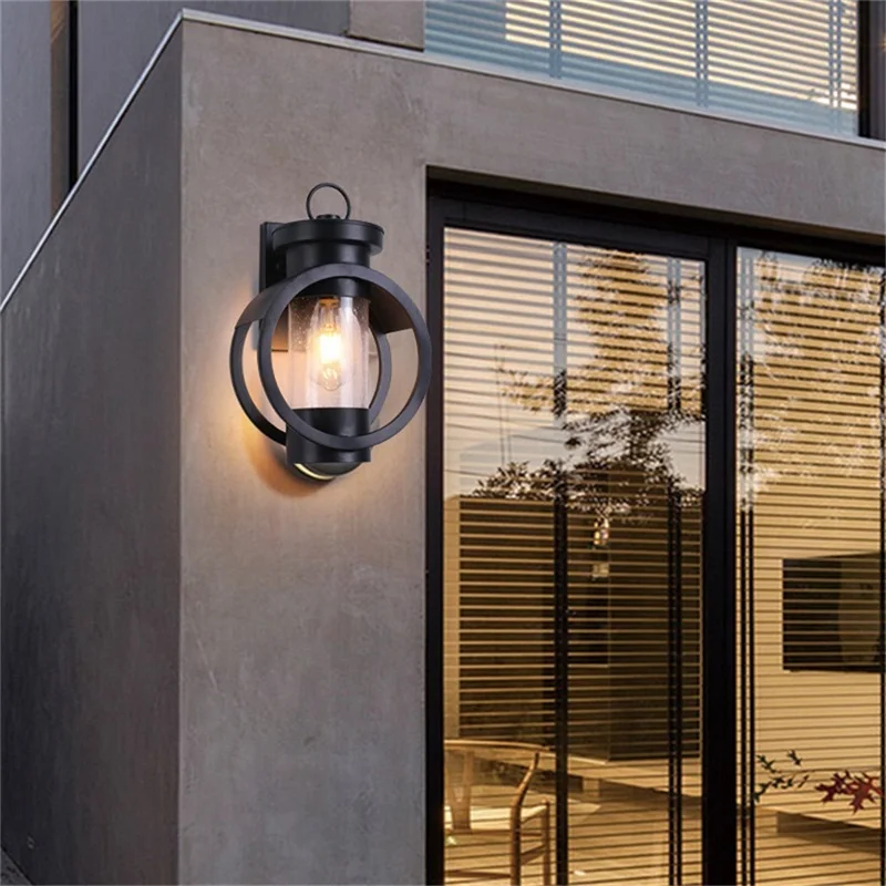 BELLE Outdoor Wall Light Ретро Бра Лампа Водонепроницаемый Классический Домашний Декоративный Светильник Для Крыльца Балкона - 1