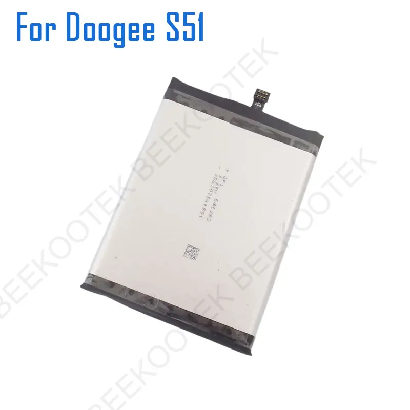 Новый Оригинальный Аккумулятор DOOGEE S51 Внутренняя Батарея Мобильного Телефона Аксессуары Для Ремонта Аккумулятора Смартфона DOOGEE S51 - 1