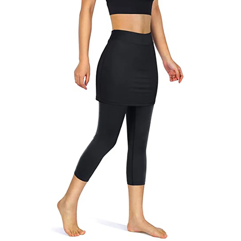 Леггинсы из спандекса с высокой талией, карманы, штаны для фитнеса, спортивные штаны для бега, женские быстросохнущие спортивные брюки, тренировочные штаны для йоги - 1