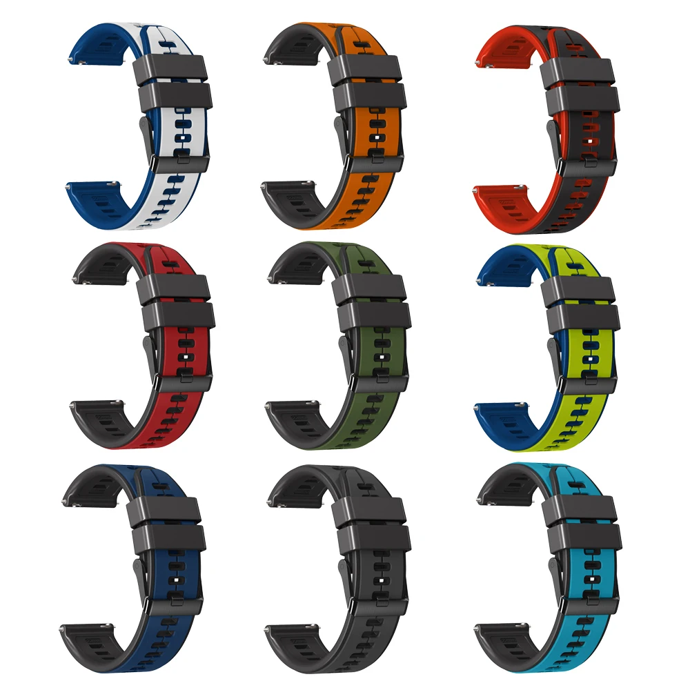 Быстроразъемный силиконовый ремешок для Samsung Galaxy Watch 3 45 мм 41 мм спортивный браслет для Galaxy Watch 5/4 44 мм 40 мм ремешок для часов correa - 1