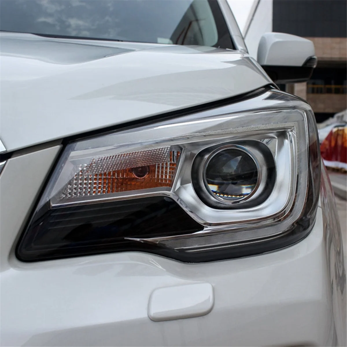 Крышка левой фары головного света автомобиля, объектив лампы для Subaru Forester 2013-2018, Абажур фары, Автомобильные аксессуары - 2