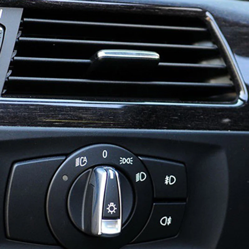 Замена для BMW Vent Tab Черный E90 Пластиковый Кондиционер E92 Полезная новинка 2018 года, новинка хорошего качества, прочная и практичная - 2