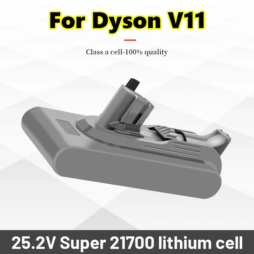 2023 Новейший аккумулятор Dyson V11 Absolute V11 Li-Ion Stofzuiger Oplaadbar Batterij Super Lithium Batterij 38ah Литиевый аккумулятор - 2