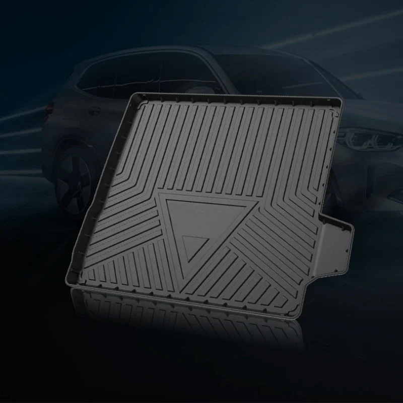 Коврик Для Задней Крышки Багажника Автомобиля Резиновый TPE Водонепроницаемый Нескользящий Грузовой Лайнер Аксессуары Для Hyundai ix35 2018-2021 - 2