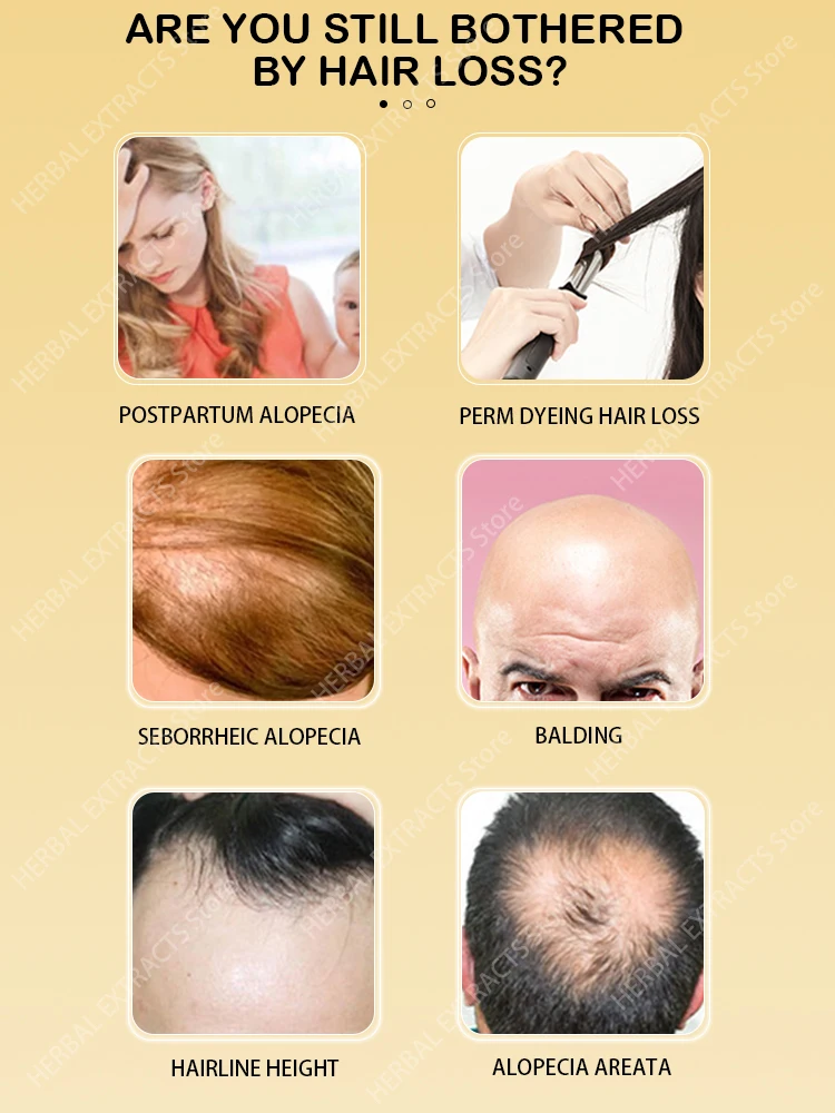 Сыворотка для здоровья густых волос для мужчин и женщин - 2