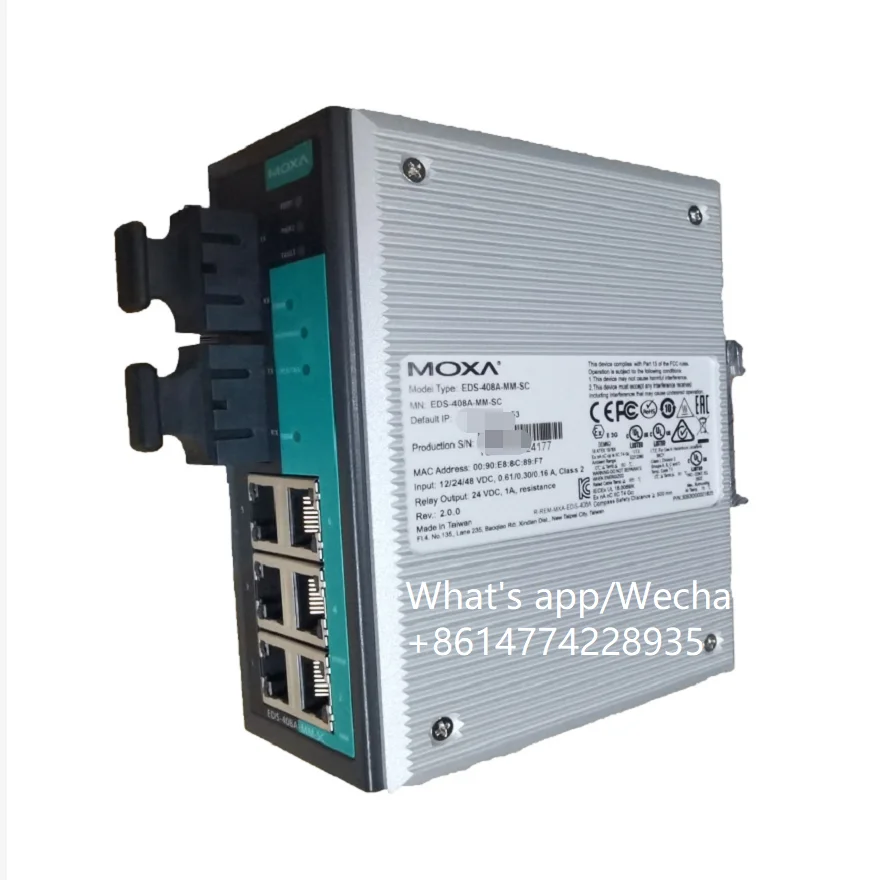 Промышленные коммутаторы Ethernet Управляемые коммутаторы уровня 2 EDS-408A-MM-SC в наличии - 2