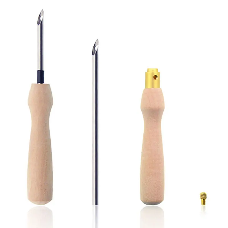 Ручка для вязания и вышивания, перфоратор, игла для рукоделия, инструмент для шитья своими руками, аксессуары для шитья - 2