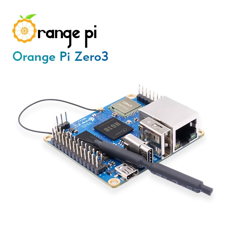 Чип OrangePi Orange Pie Zero3 Quanzhi H618 с четырьмя доступными характеристиками памяти Плата разработки микроконтроллер - 3