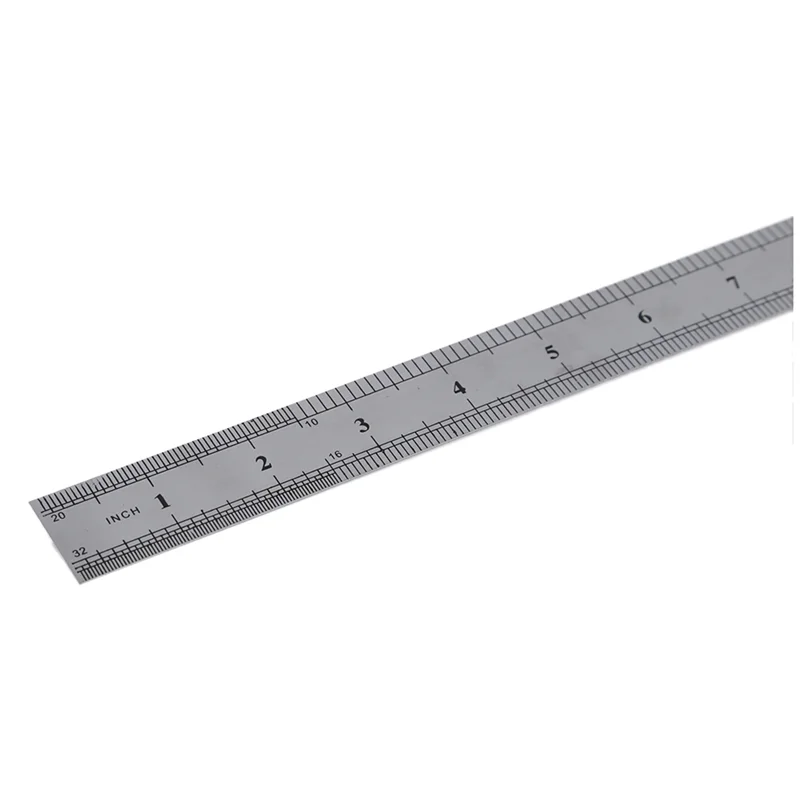 4X Измерительная прямая линейка из нержавеющей стали длиной 60 см 23,6 дюйма - 3