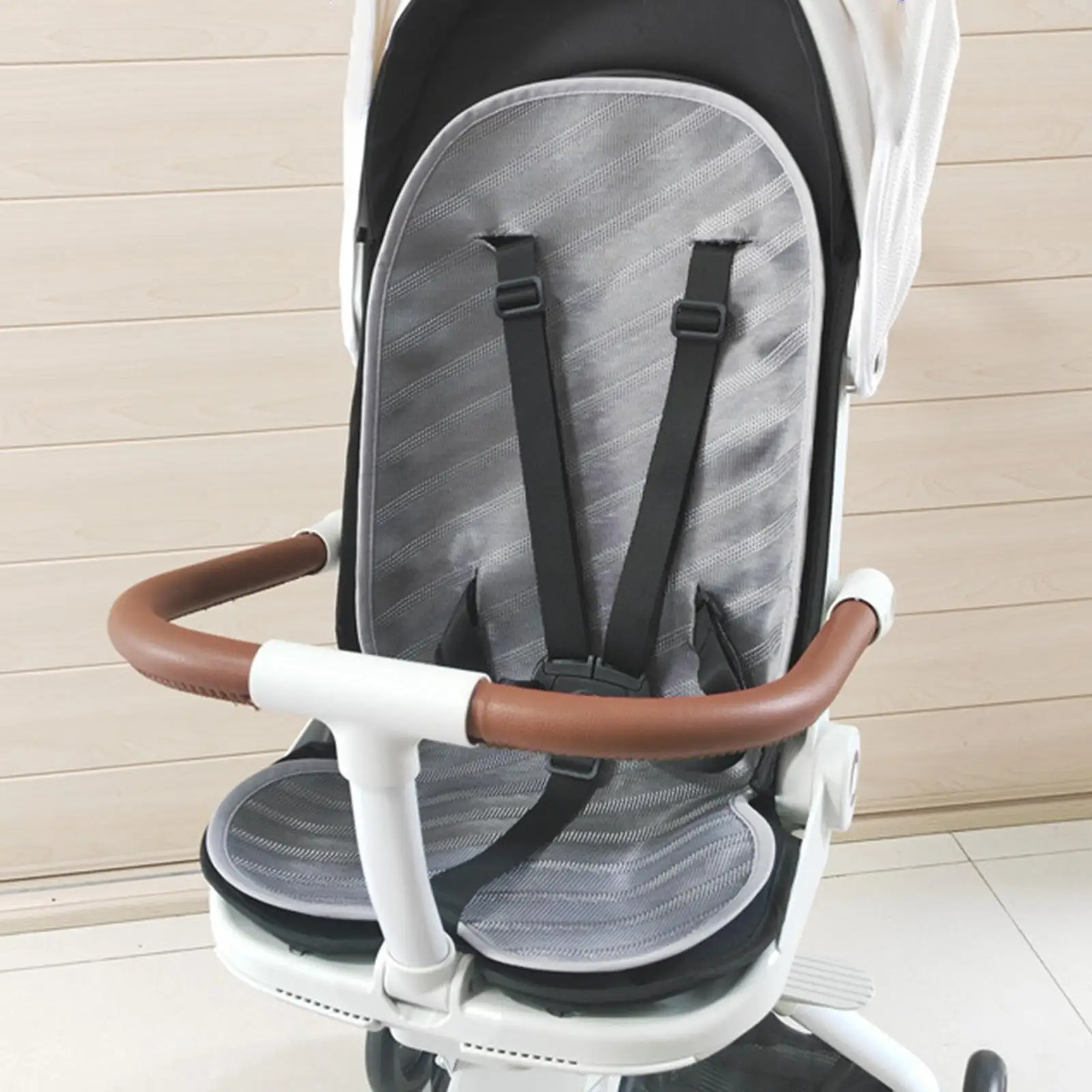 Летняя Охлаждающая накладка для сиденья Многофункциональный охлаждающий коврик для сиденья Коврик для охлаждения сиденья коляски для детского обеденного стула Детское сиденье безопасности - 3