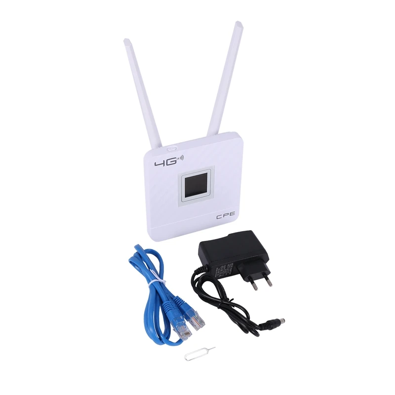 3X 3G 4G LTE Wifi-маршрутизатор 150 Мбит/с Портативная точка доступа Разблокированный Беспроводной CPE-маршрутизатор со слотом для sim-карты, порт WAN/LAN, штепсельная вилка ЕС - 3