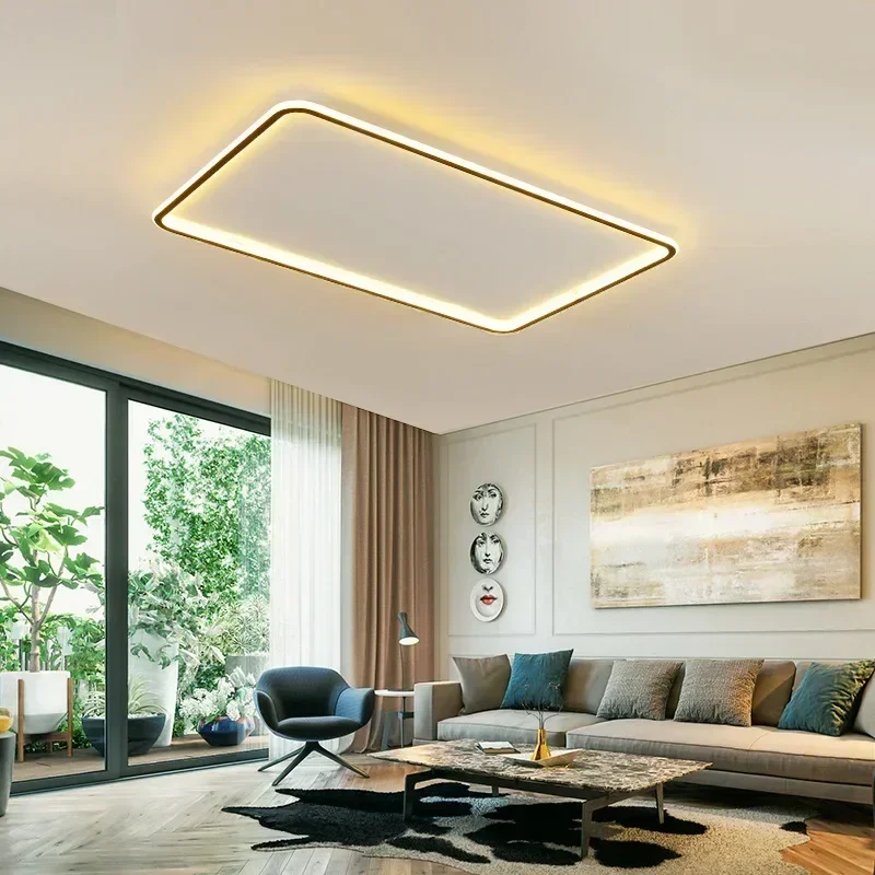 Современная светодиодная потолочная люстра для спальни, гостиной, кабинета, кухни, Потолочный светильник, украшение дома, светильник Luster - 3