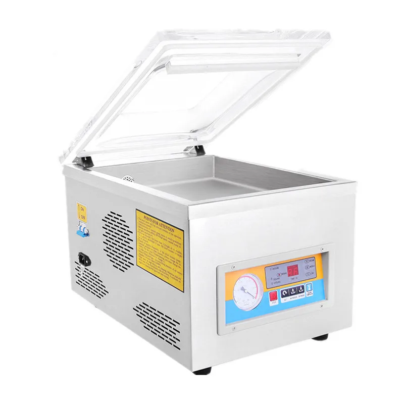 Одобренная CE вакуумная машина для упаковки пищевых продуктов для малого бизнеса, вакуум-формовочная машина - 3