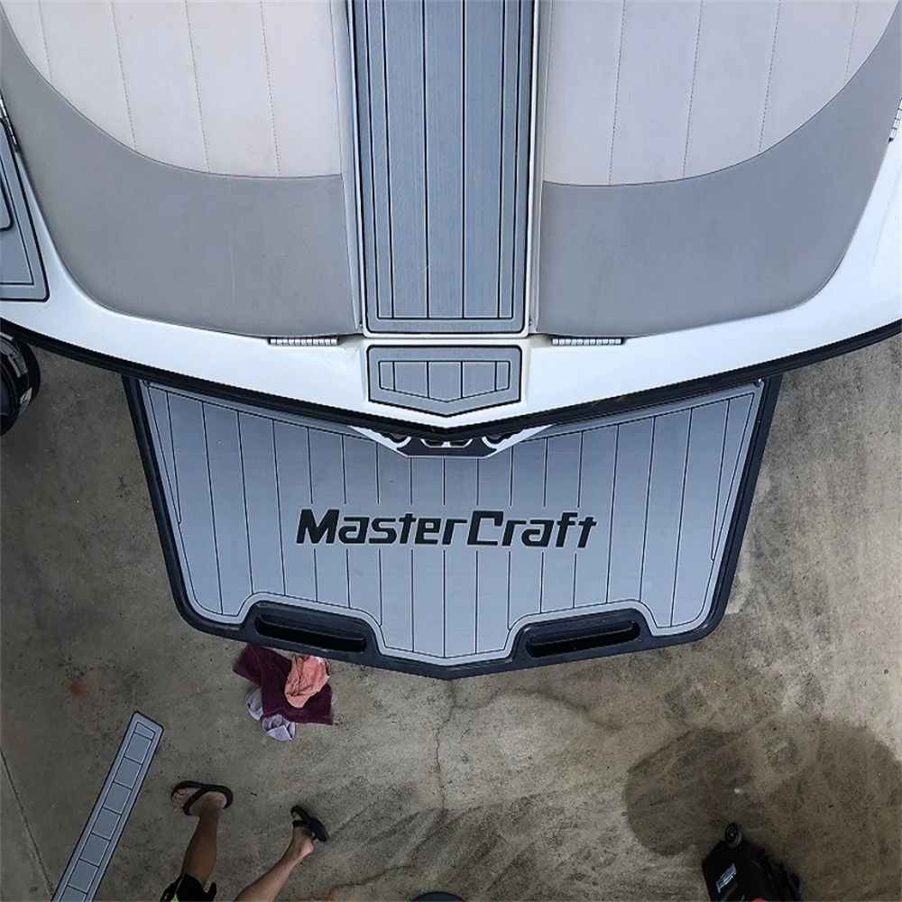 Качество 2018-2020 Mastercraft XT22 Коврик для кокпита лодка EVA пенопласт из искусственного тика Палубный коврик - 3