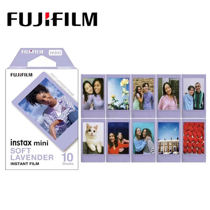 Пленочная бумага Instax Mini 10/20/40/50/60/80/100 Листов Пленочной Бумаги Fujifilm Instax Mini 11 Для фотоаппаратов Мгновенной печати Mini12 /9/8 Фотобумага - 3